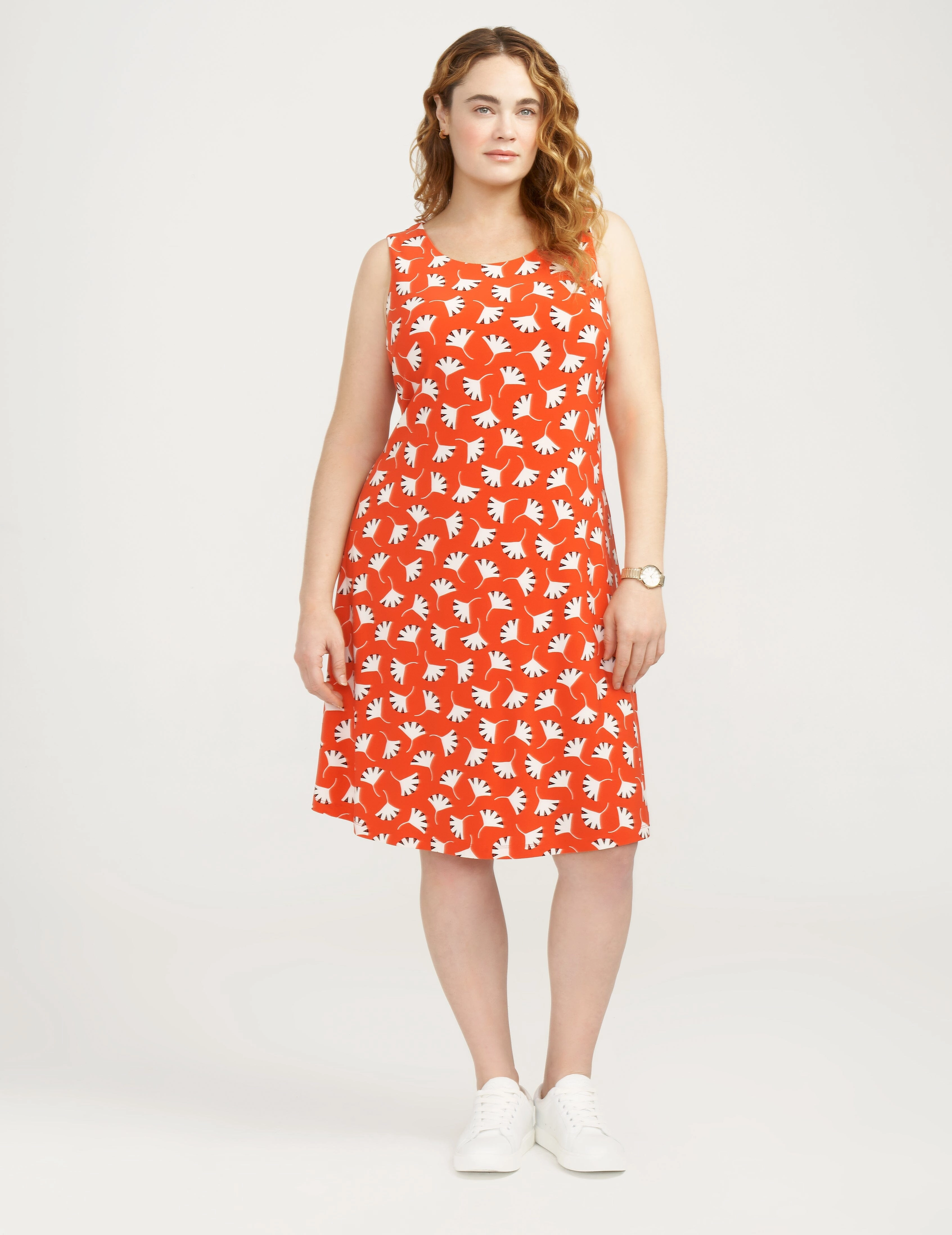 Plus Size Fit and Flare Dress- Sale