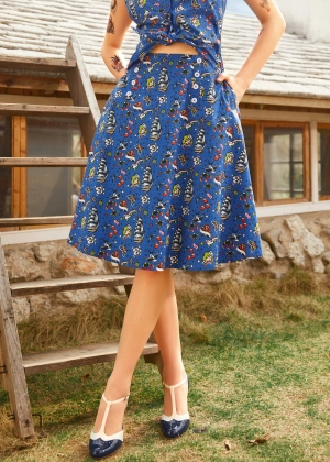 Sailor Flare Skirt