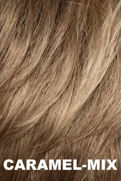 Sale - Ellen Wille Wigs - Amaze - Human Hair Blend - Color: Caramel Mix