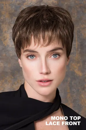 Sale - Ellen Wille Wigs - Ginger Mono - Color: Dark Chocolate Mix