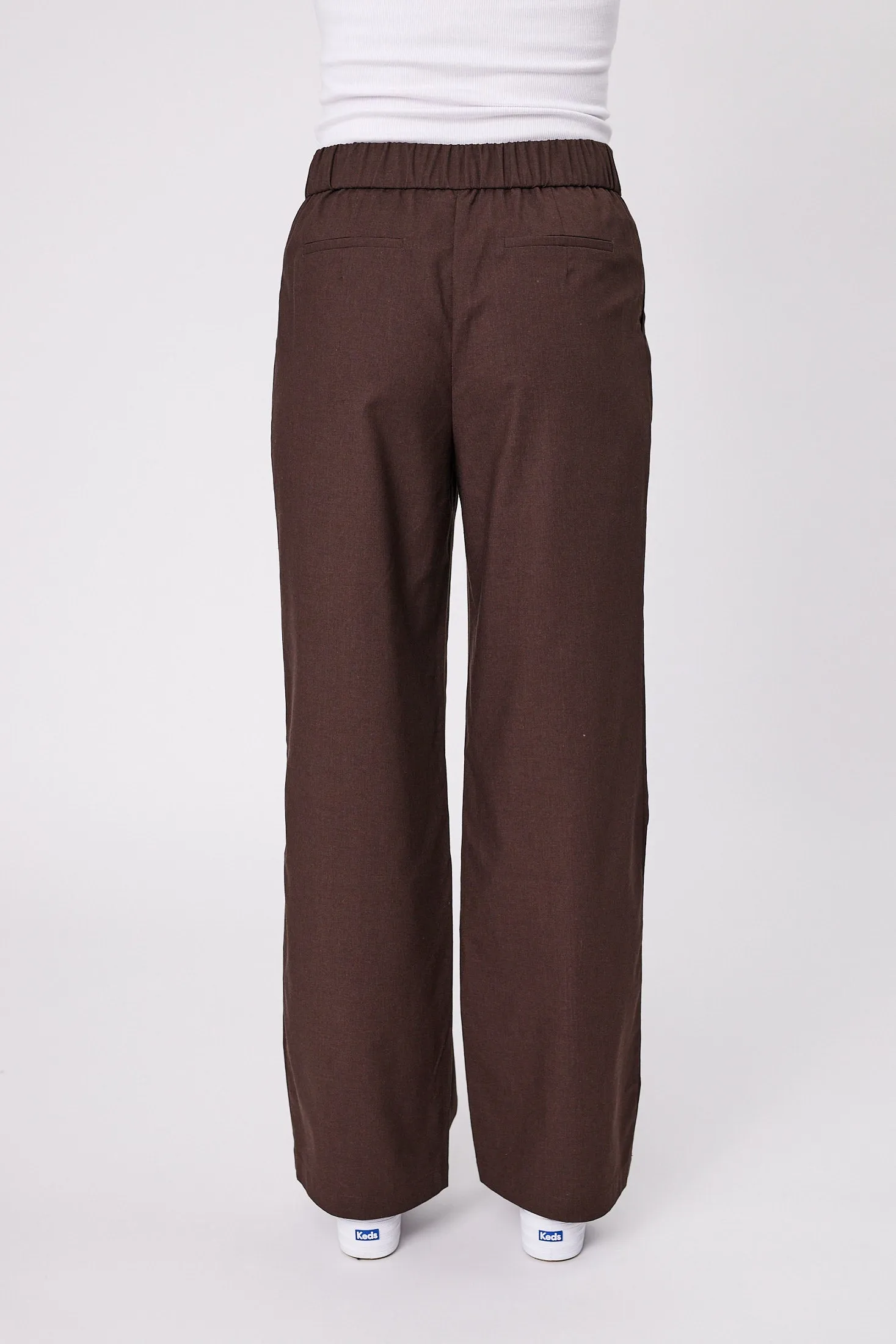 Shine On Label Zephyr Pants Chocolate