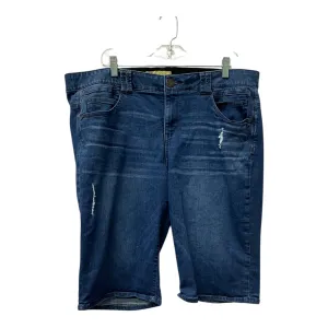 Shorts By Democracy In Blue Denim, Size:20