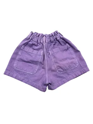 Shorts By Etica In Purple Denim, Size:Xs