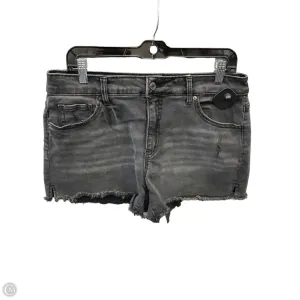 Shorts By Time And Tru In Black Denim, Size: 14
