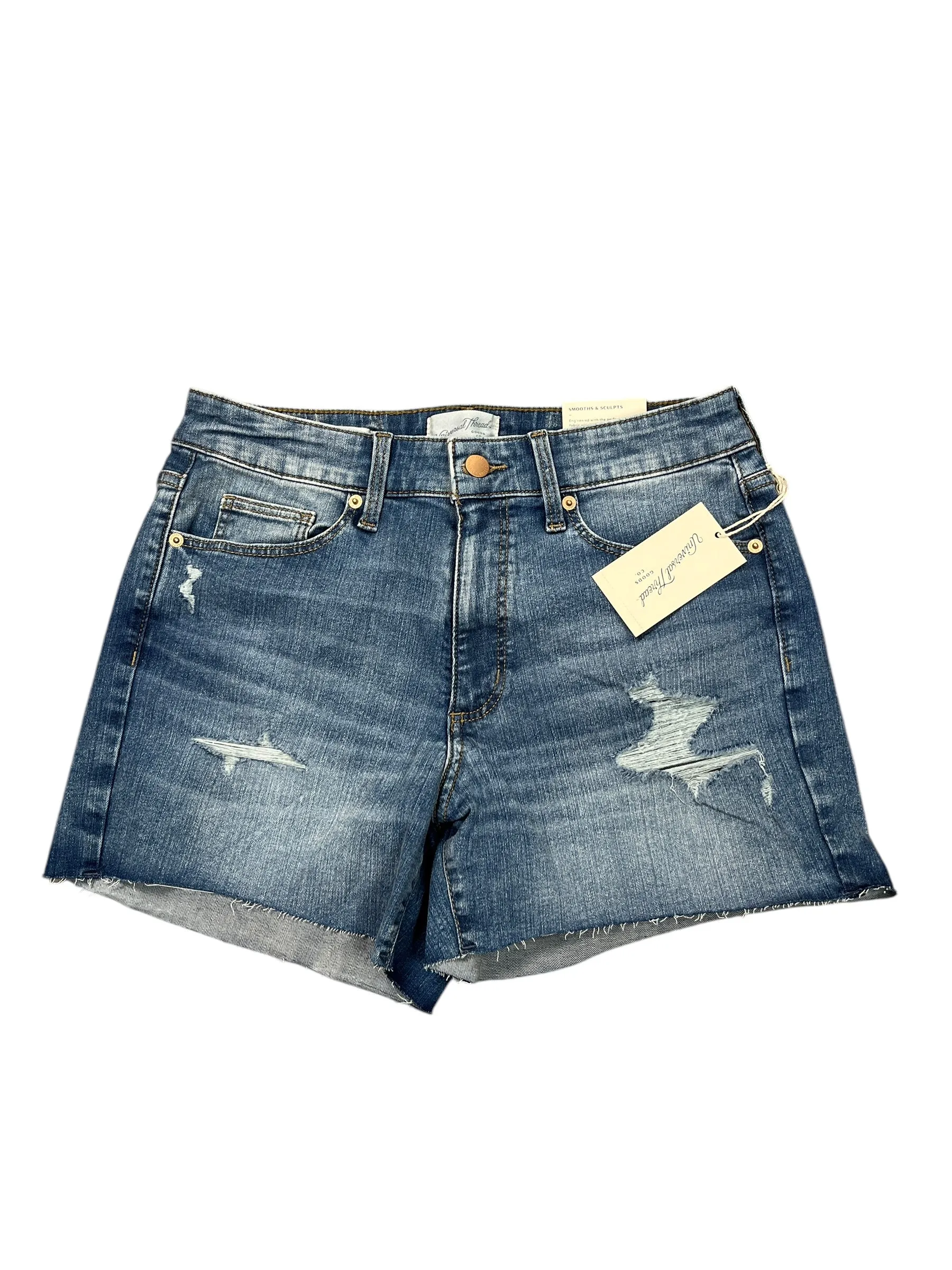Shorts By Universal Thread In Blue Denim, Size:M