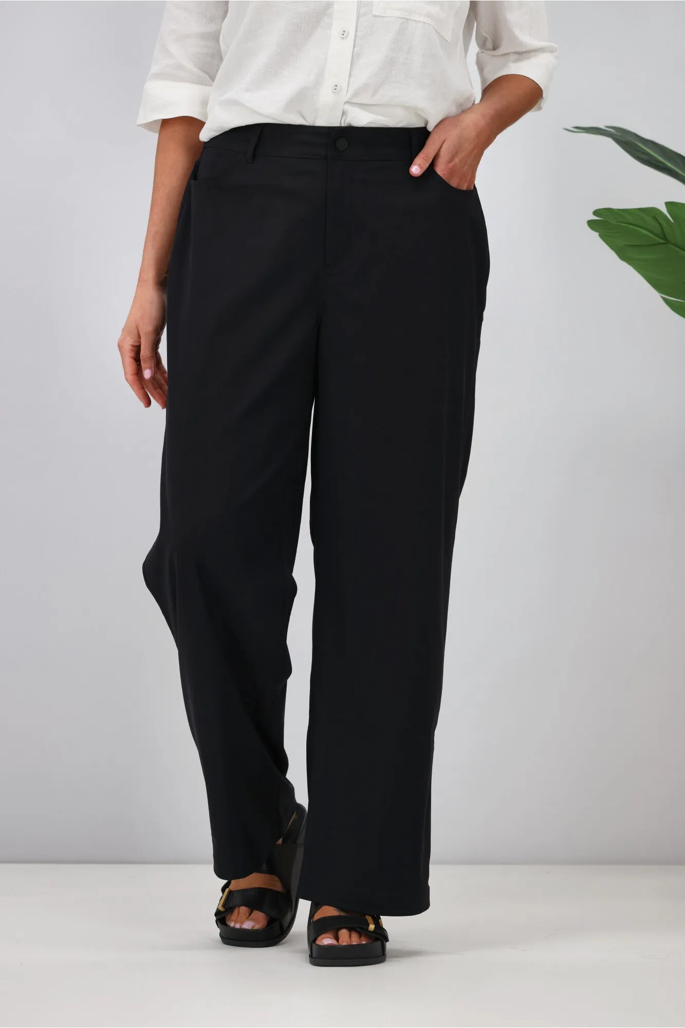 Skechers Slip Ins 4 Pocket Pant Black