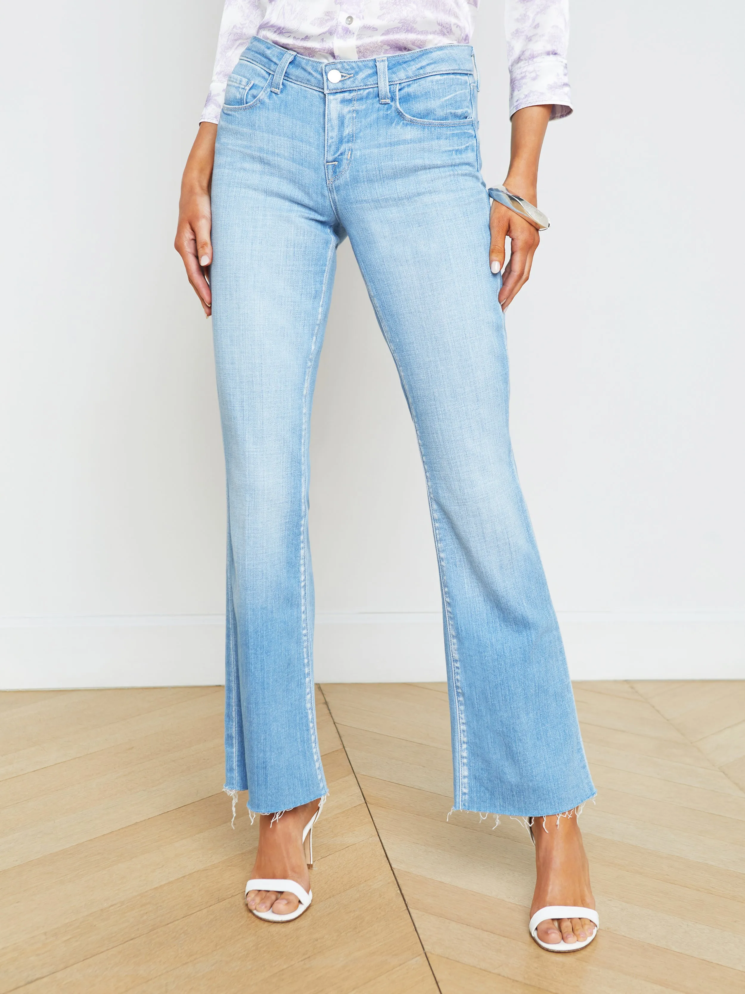 Sneeki Low-Rise Straight-Leg Jean