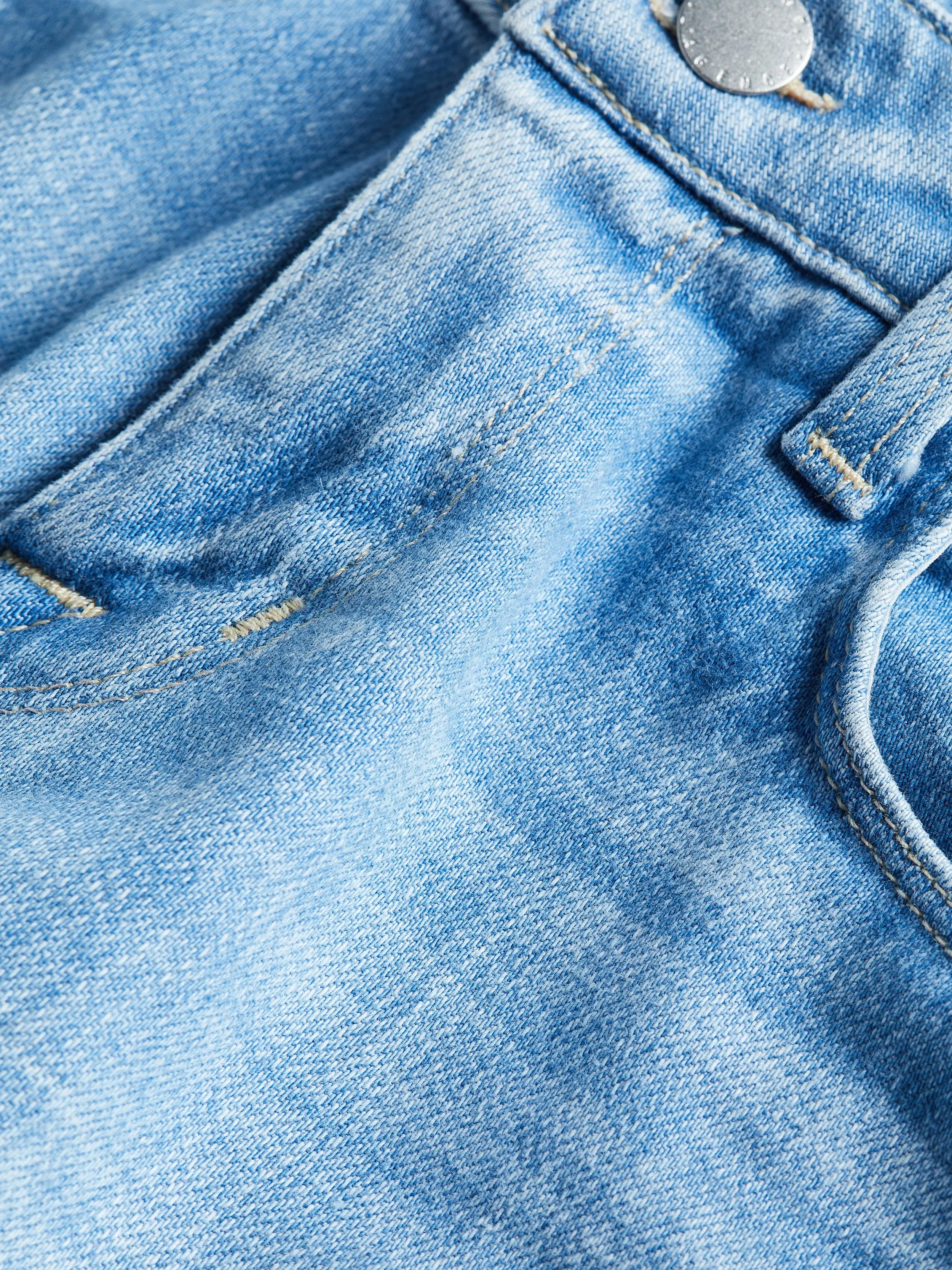 Sneeki Low-Rise Straight-Leg Jean