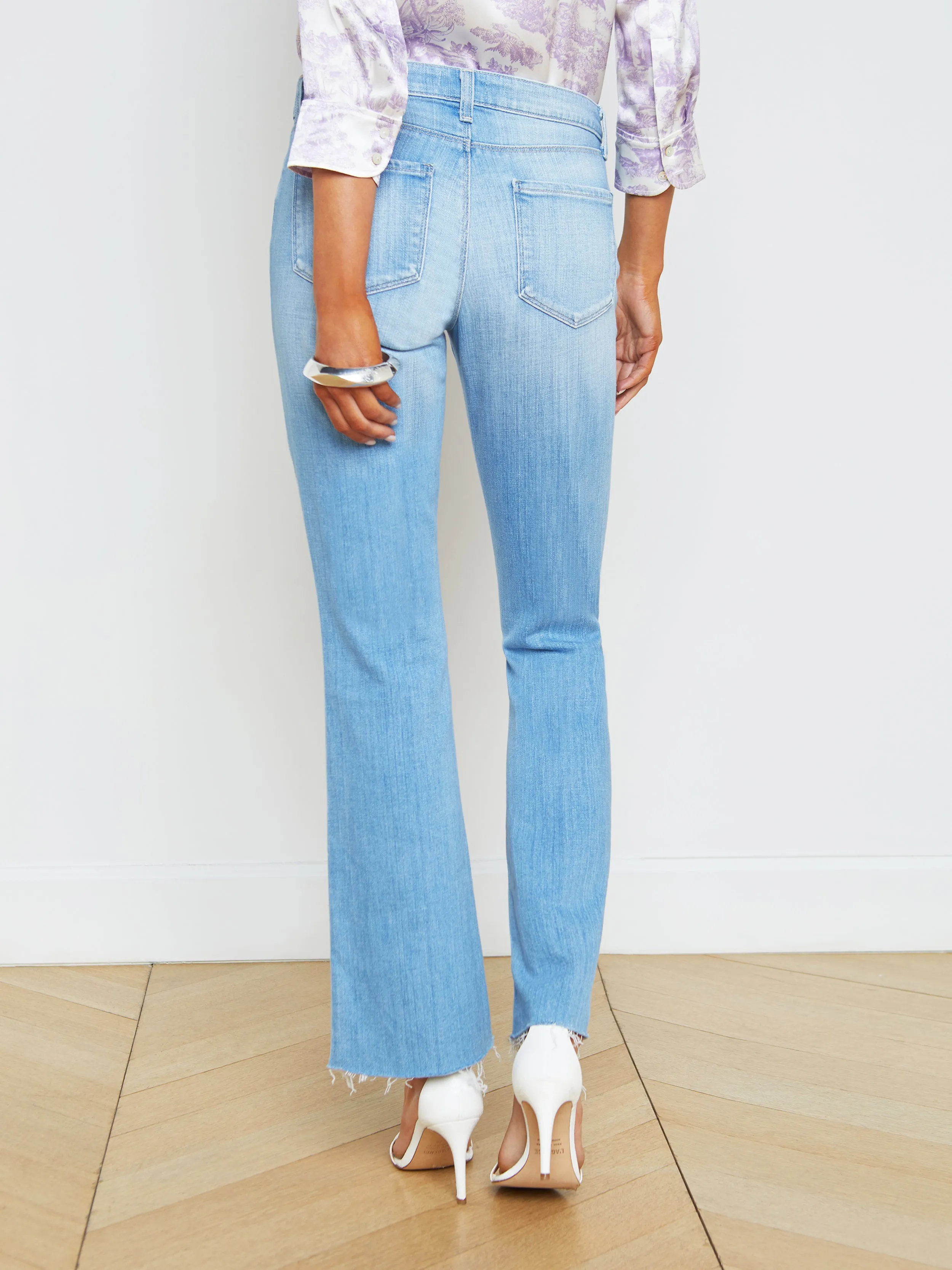 Sneeki Low-Rise Straight-Leg Jean