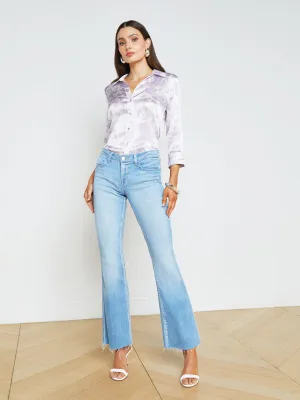 Sneeki Low-Rise Straight-Leg Jean