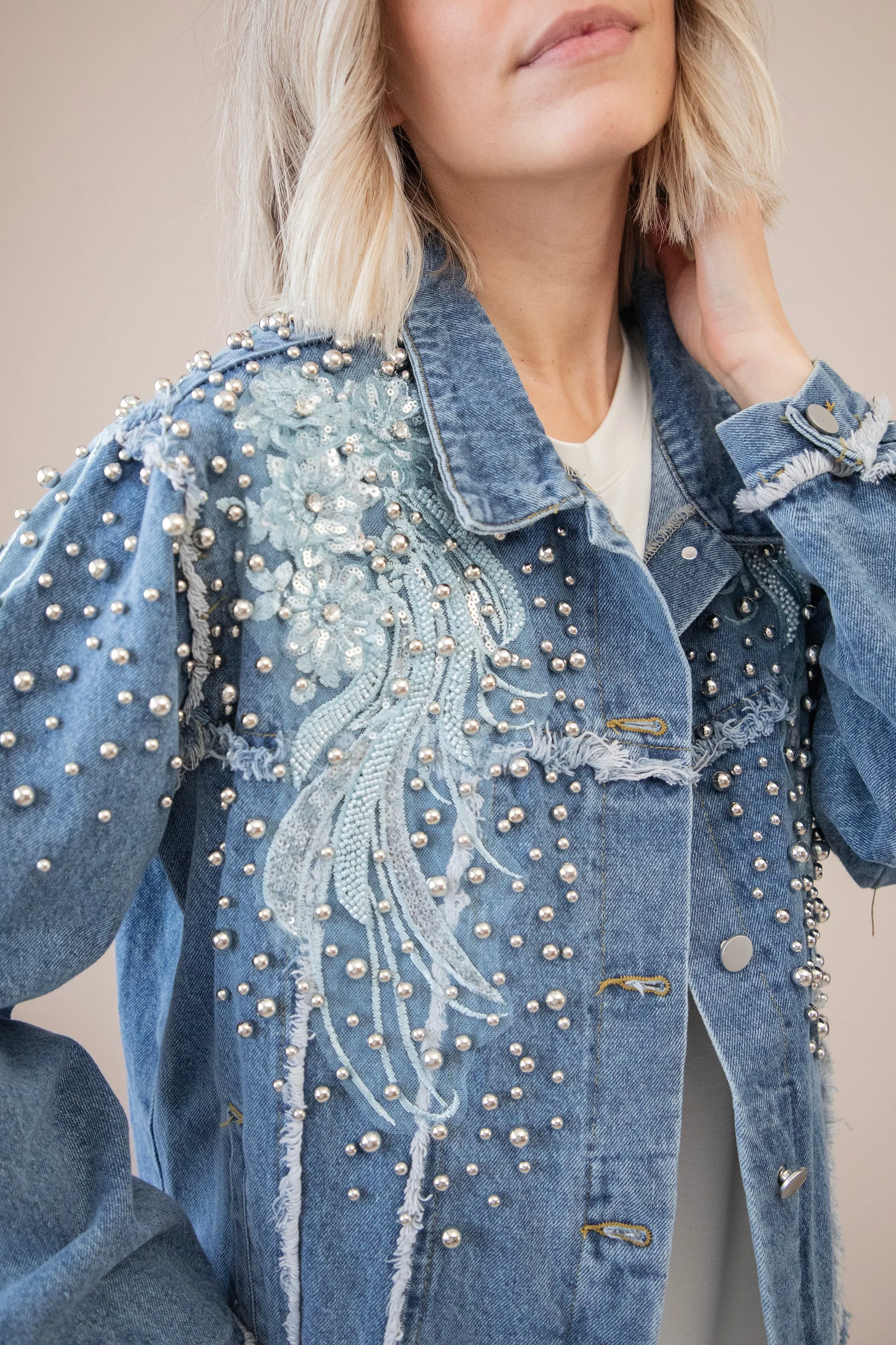 Sophia Pearl Blue - Jacket