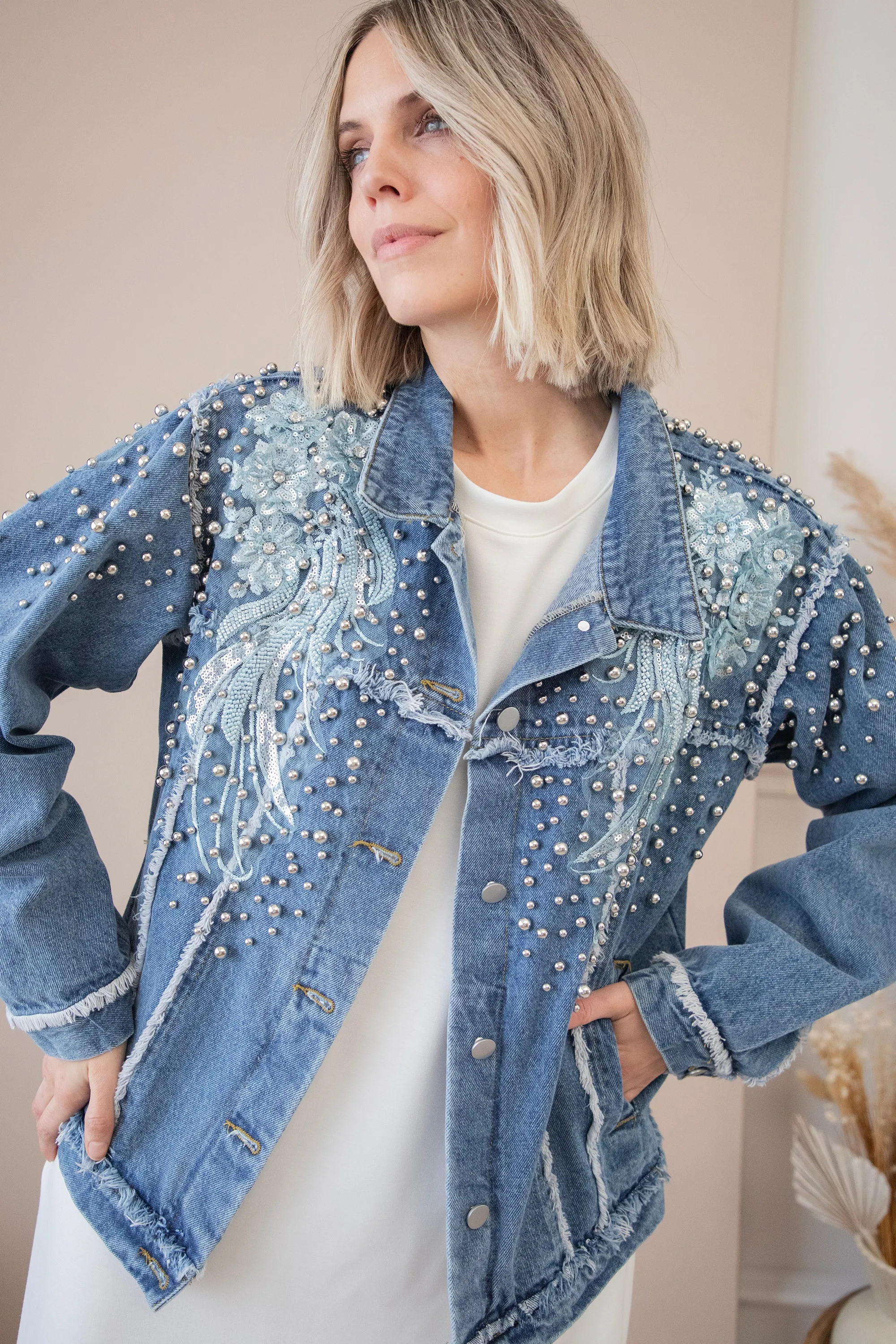 Sophia Pearl Blue - Jacket