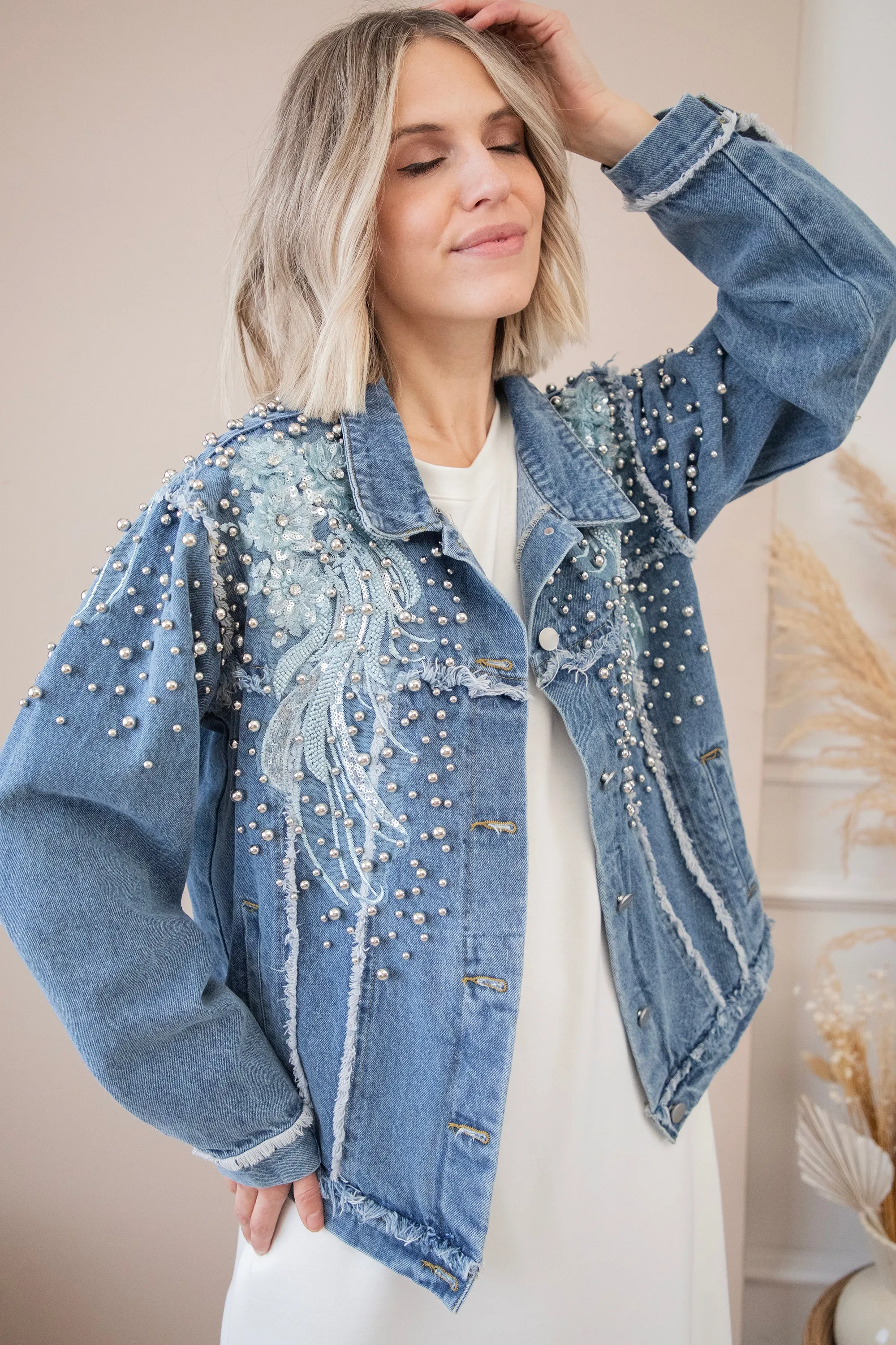 Sophia Pearl Blue - Jacket
