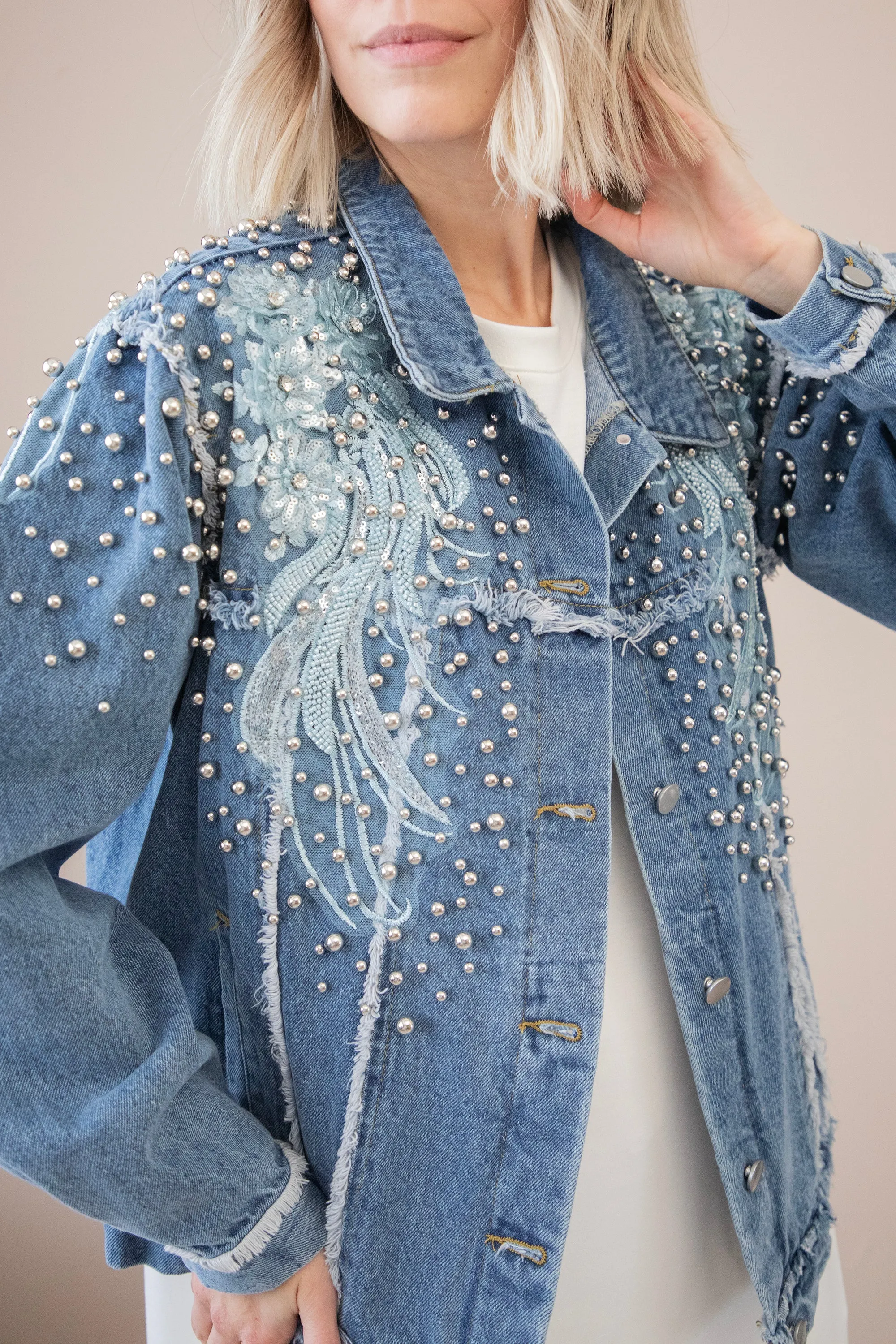 Sophia Pearl Blue - Jacket