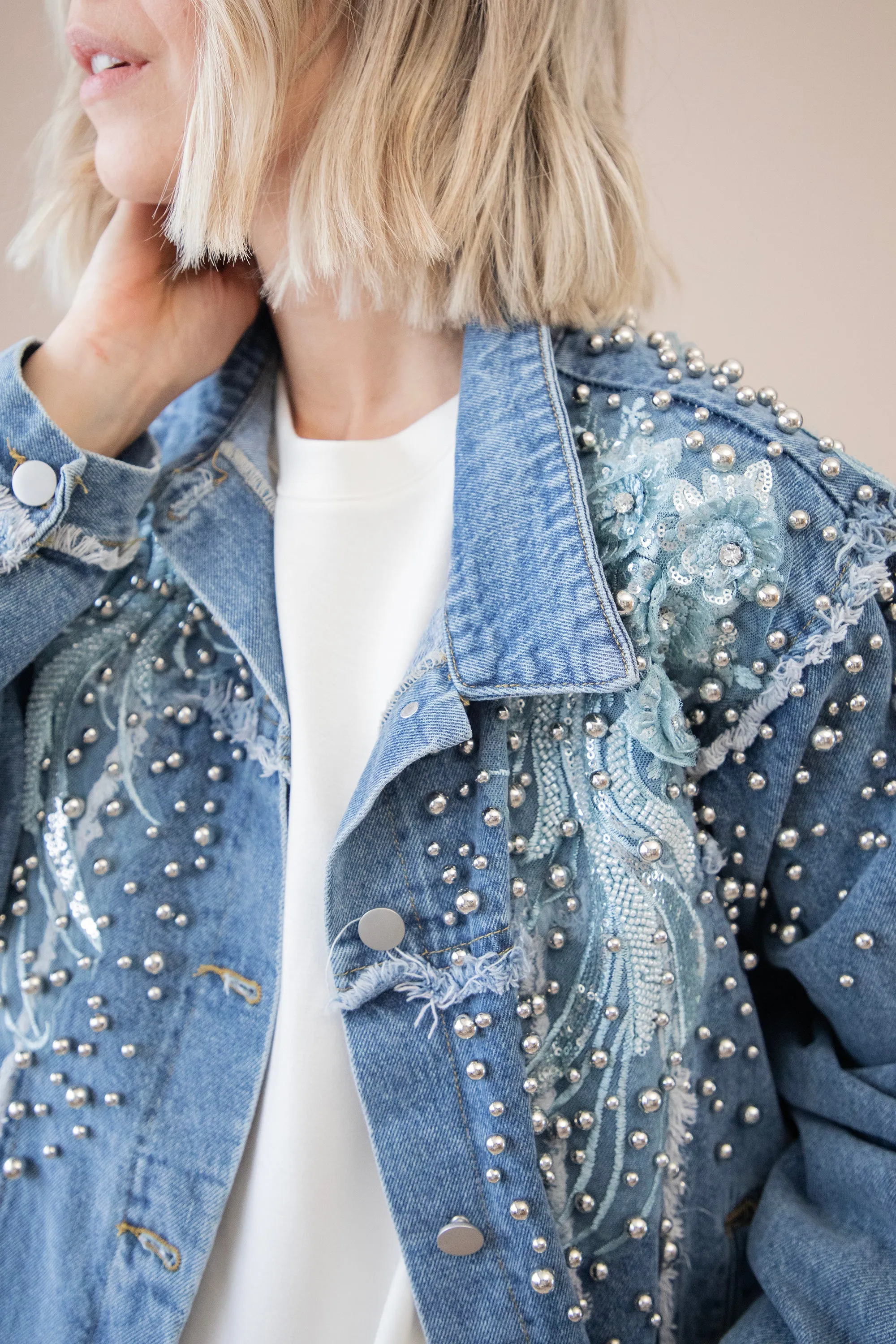 Sophia Pearl Blue - Jacket