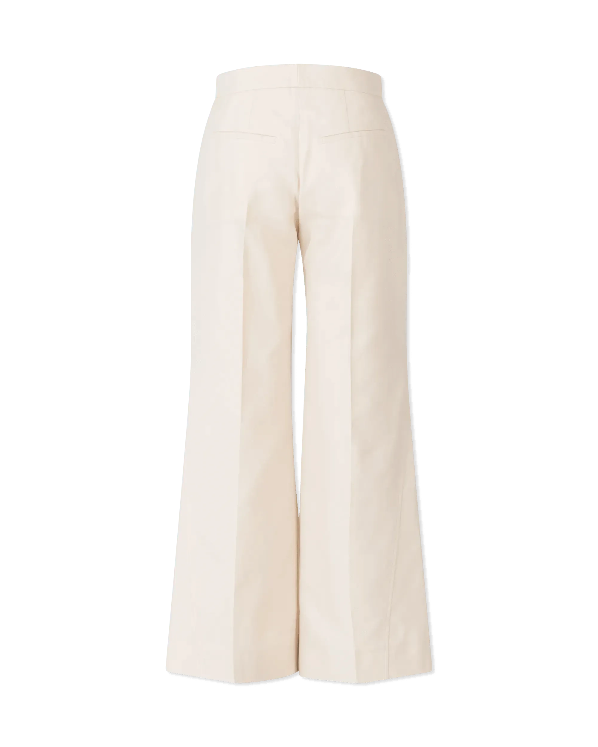 Techno Gabardine Flare Pants