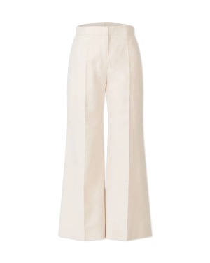 Techno Gabardine Flare Pants