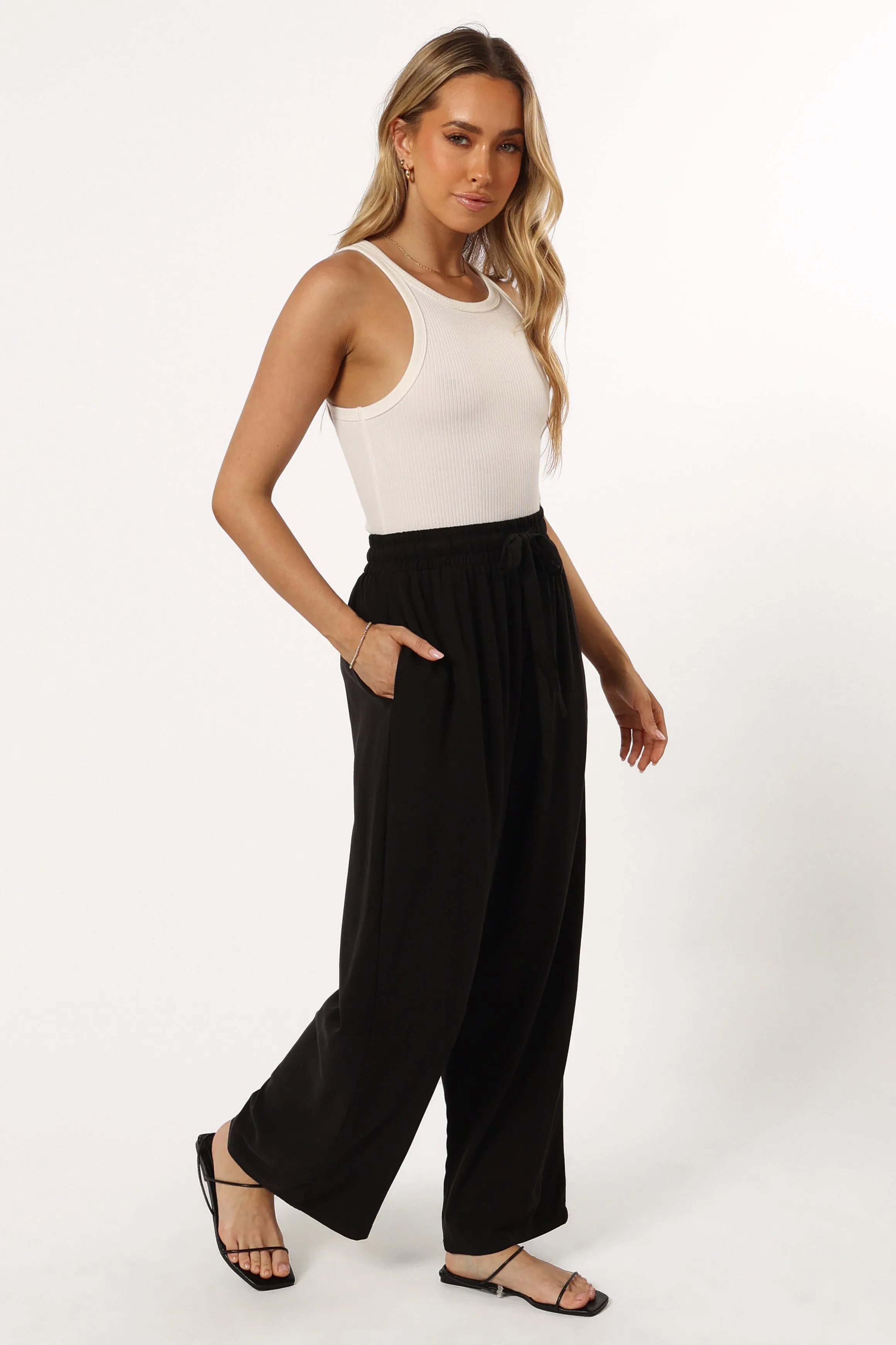 Teddy Pant - Black
