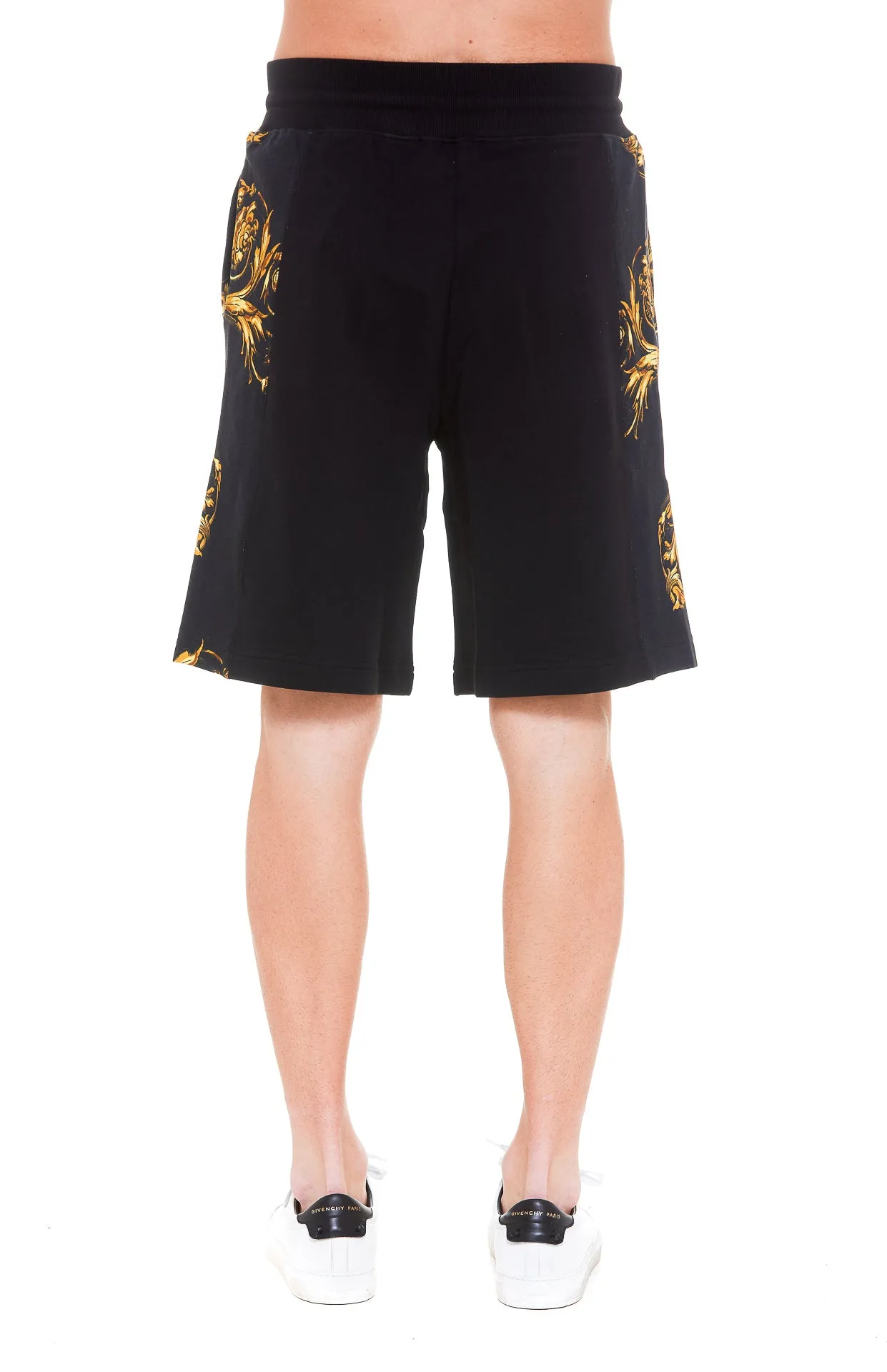 Versace Jeans Couture Barocco Printed Panelled Shorts
