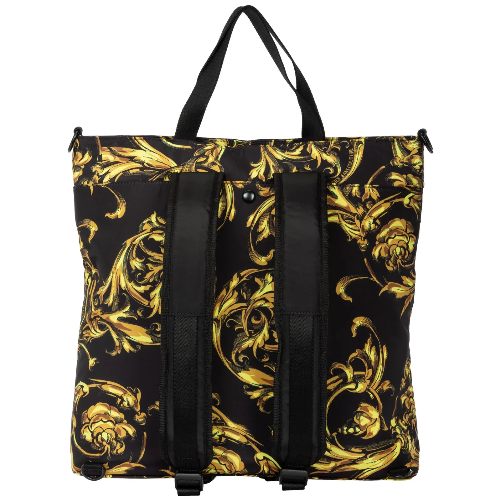 Versace Jeans Couture Baroque Printed Tote Bag