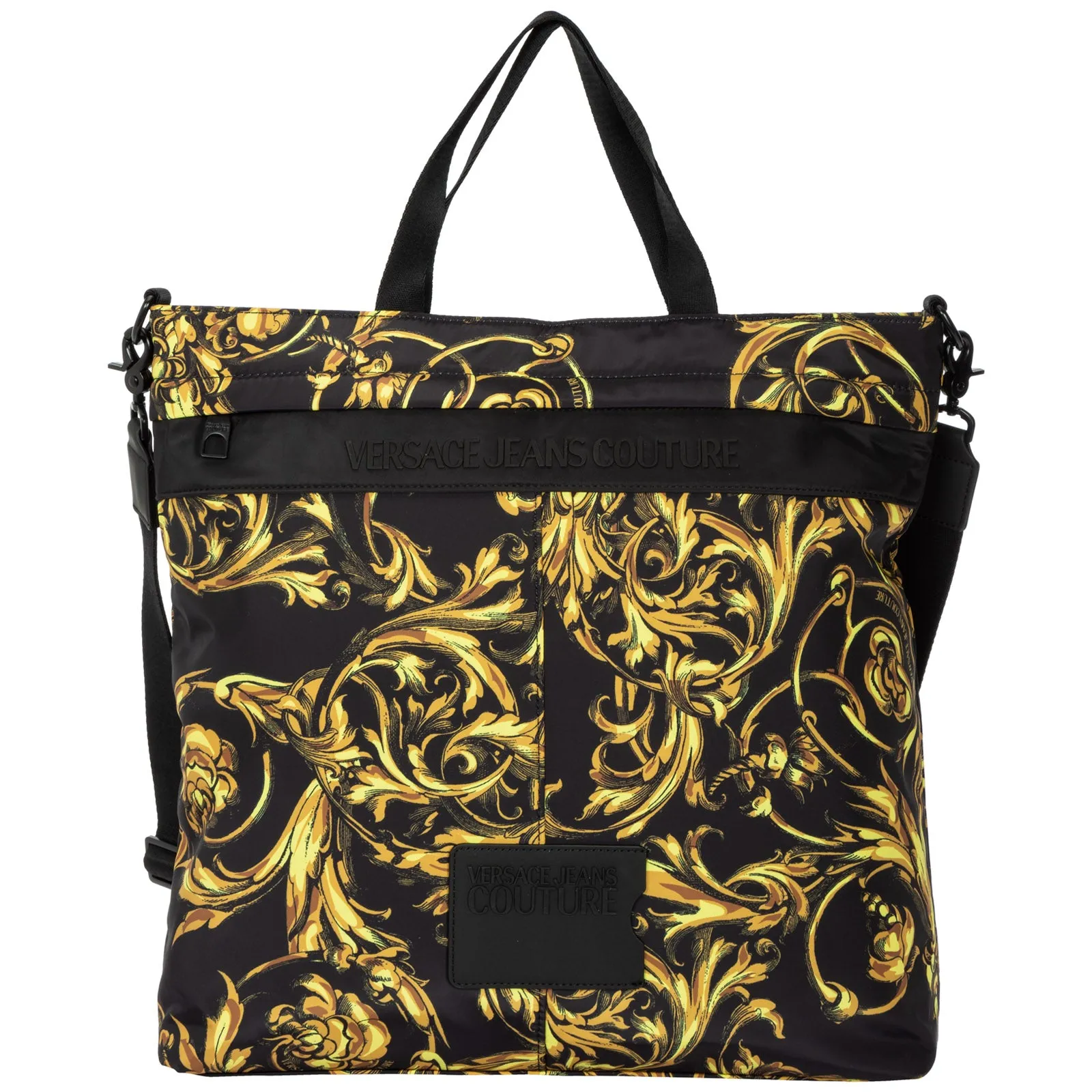 Versace Jeans Couture Baroque Printed Tote Bag