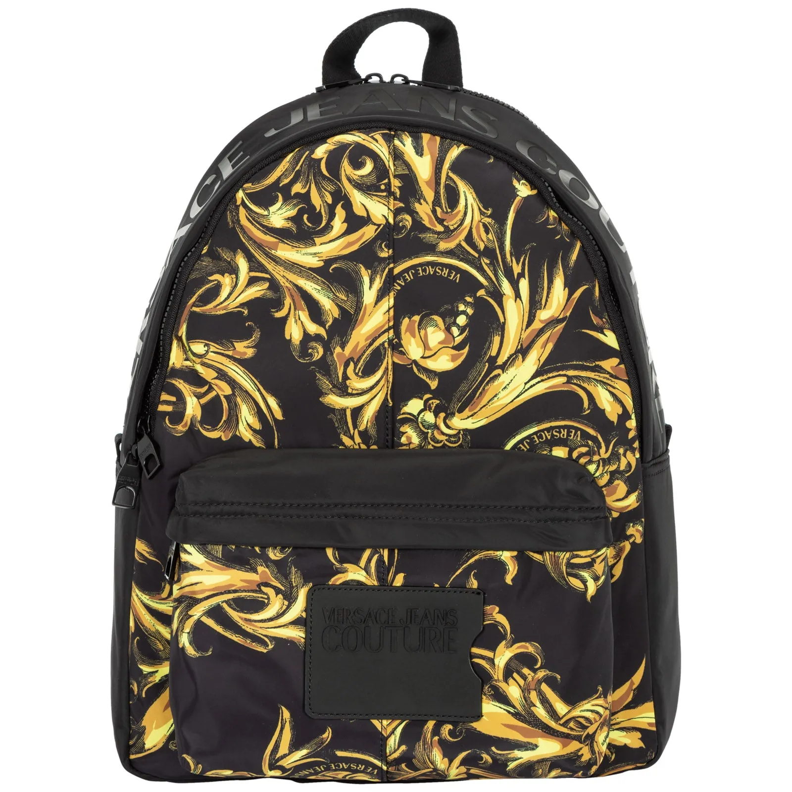 Versace Jeans Couture Baroque-Printed Zipped Backpack