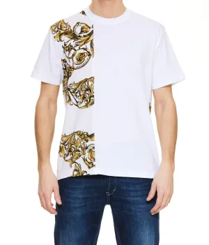 Versace Jeans Couture Graphic Printed Crewneck T-Shirt