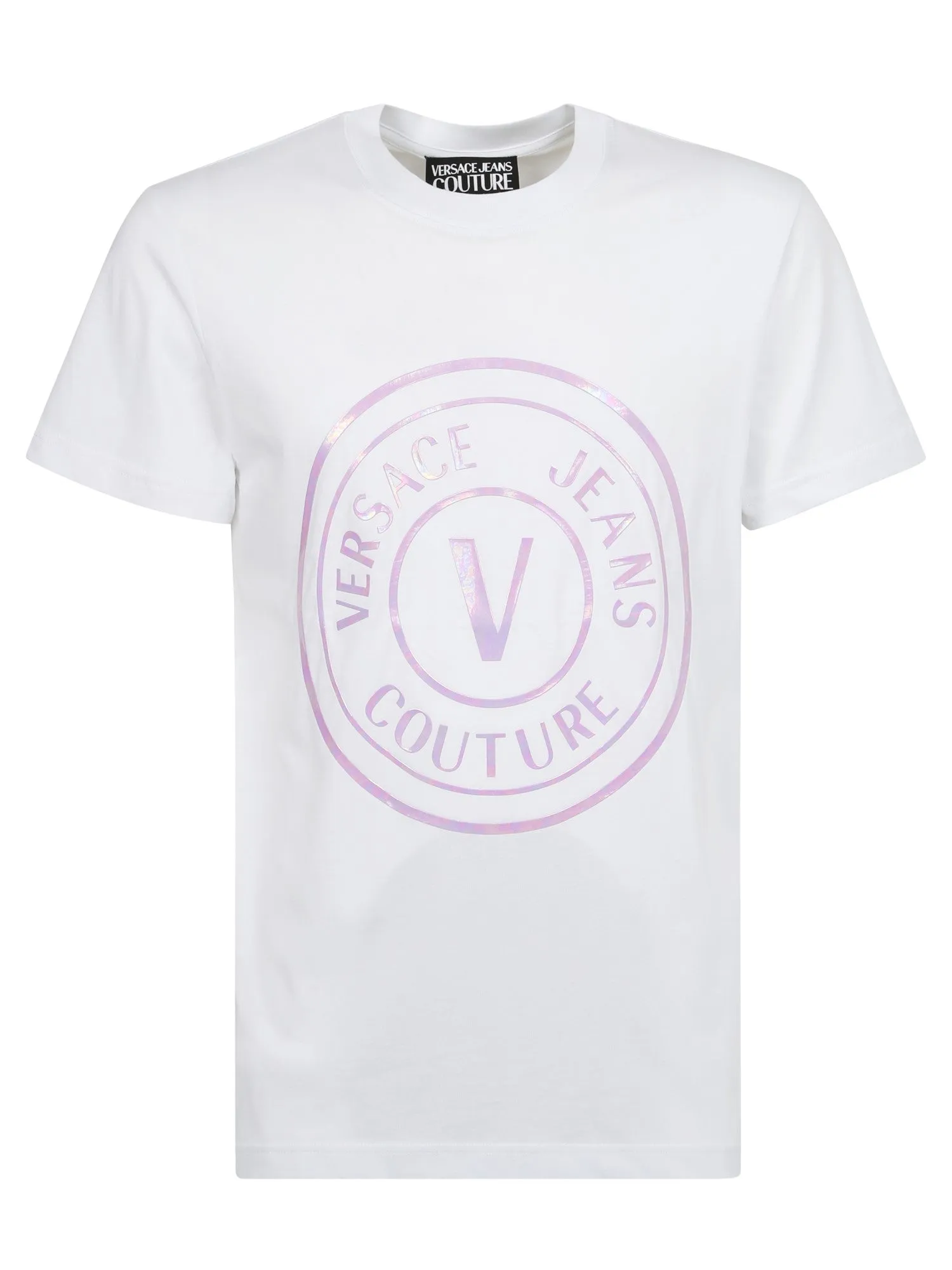 Versace Jeans Couture Logo Printed Crewneck T-Shirt