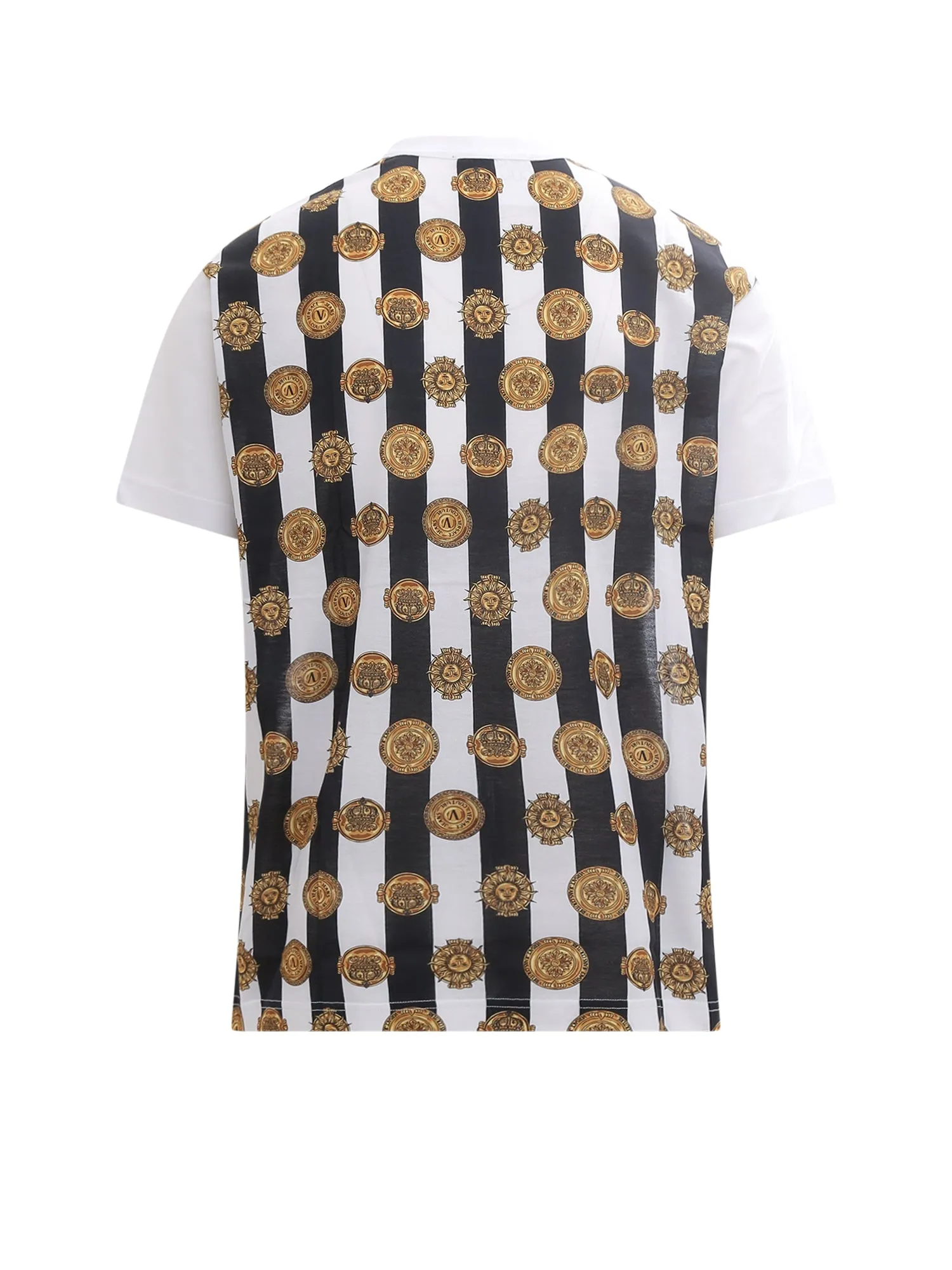 Versace Jeans Couture Logo Printed Crewneck T-Shirt
