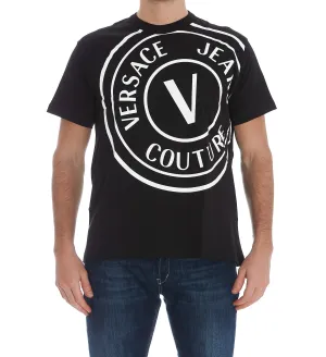 Versace Jeans Couture Logo Printed Crewneck T-Shirt