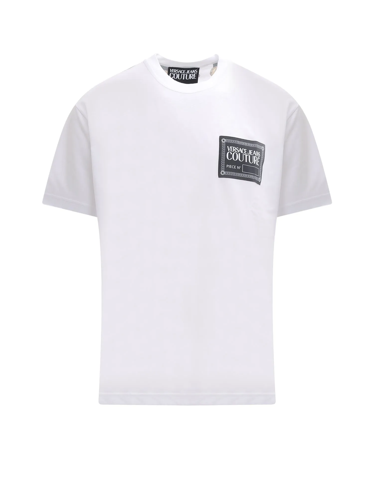 Versace Jeans Couture Logo Printed Crewneck T-Shirt