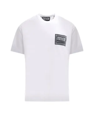 Versace Jeans Couture Logo Printed Crewneck T-Shirt