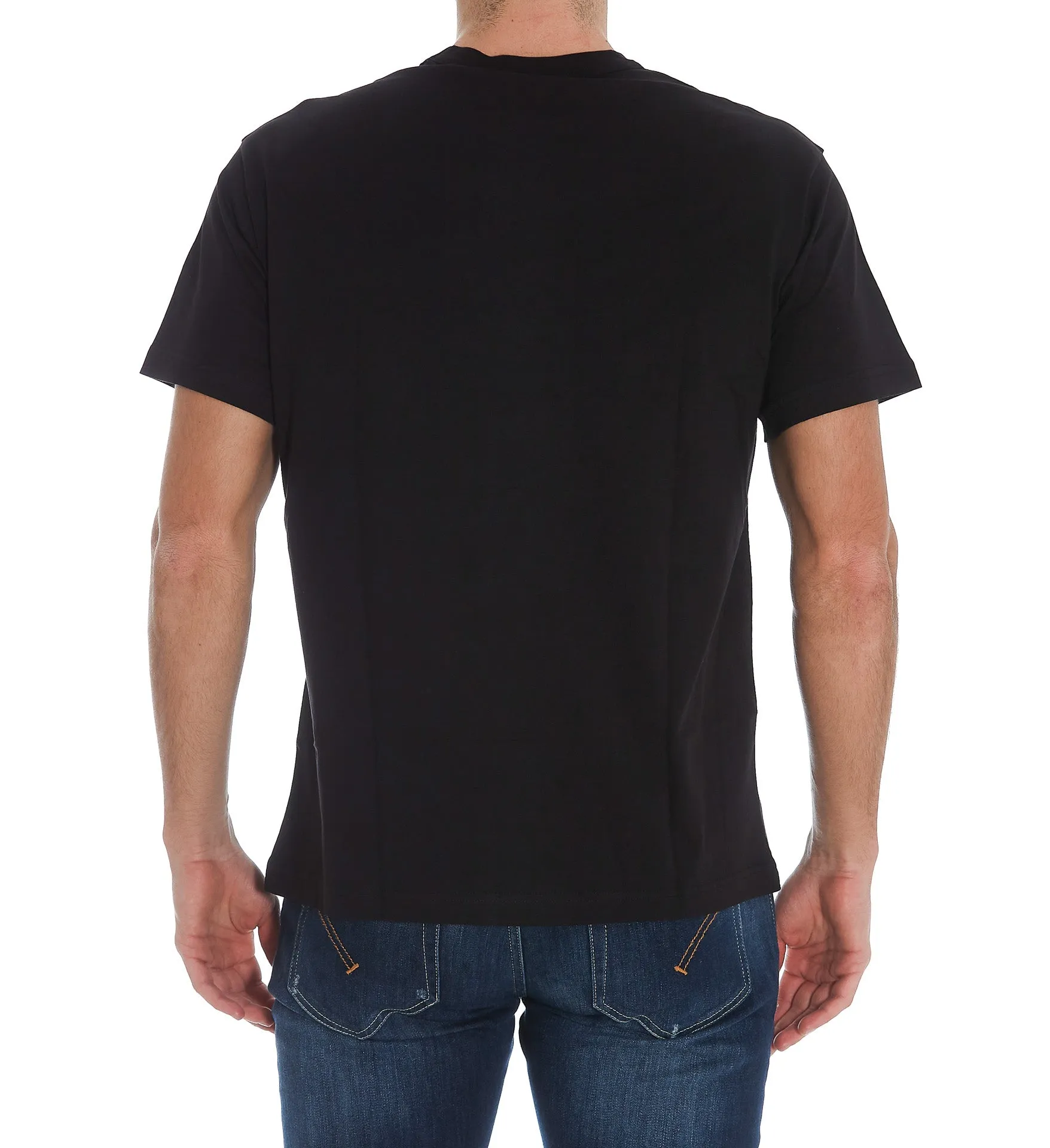 Versace Jeans Couture Logo Printed Crewneck T-Shirt