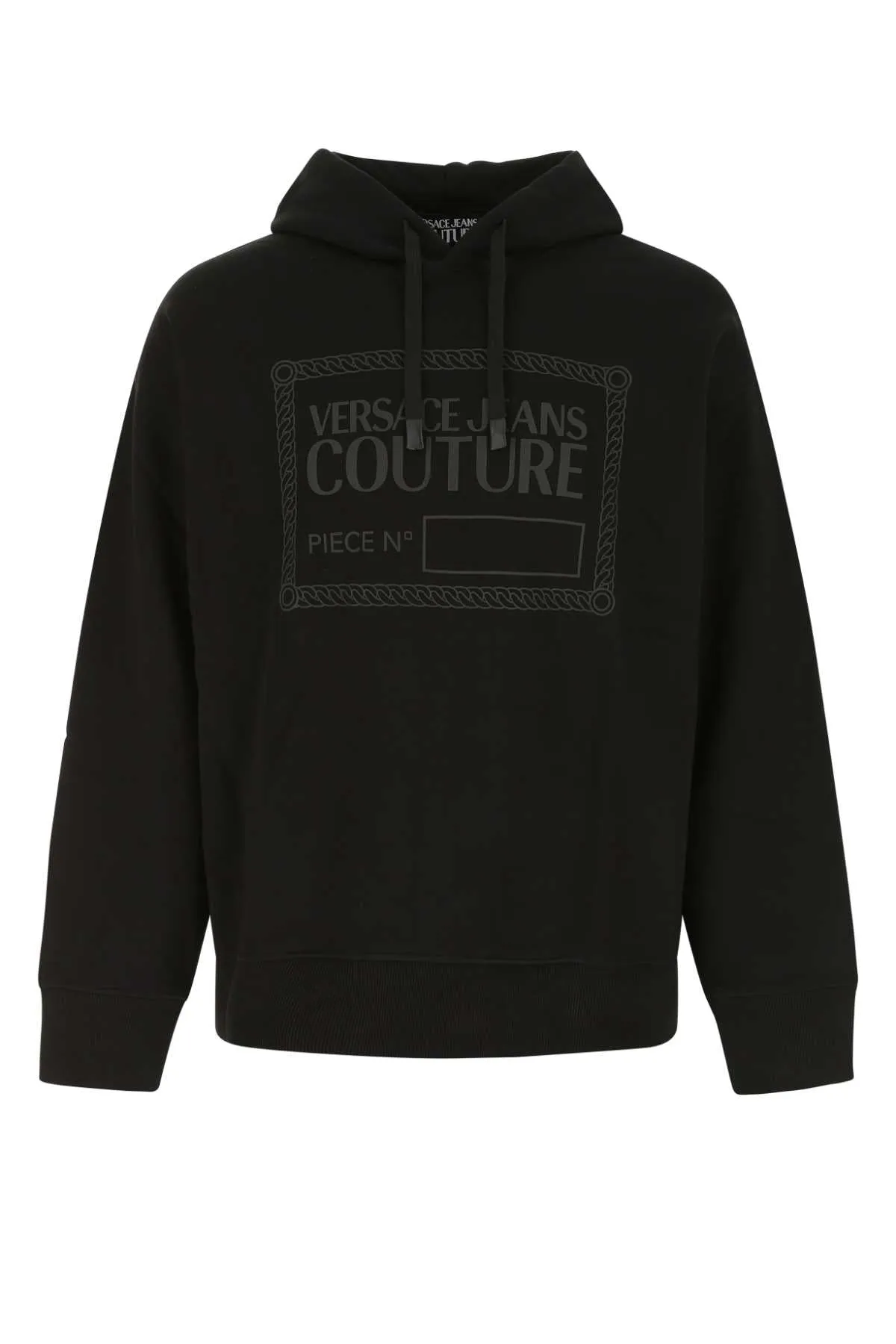 Versace Jeans Couture Logo Printed Drawstring Hoodie