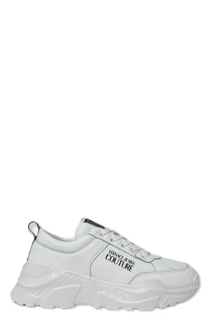 Versace Jeans Couture Logo Printed Lace-Up Sneakers