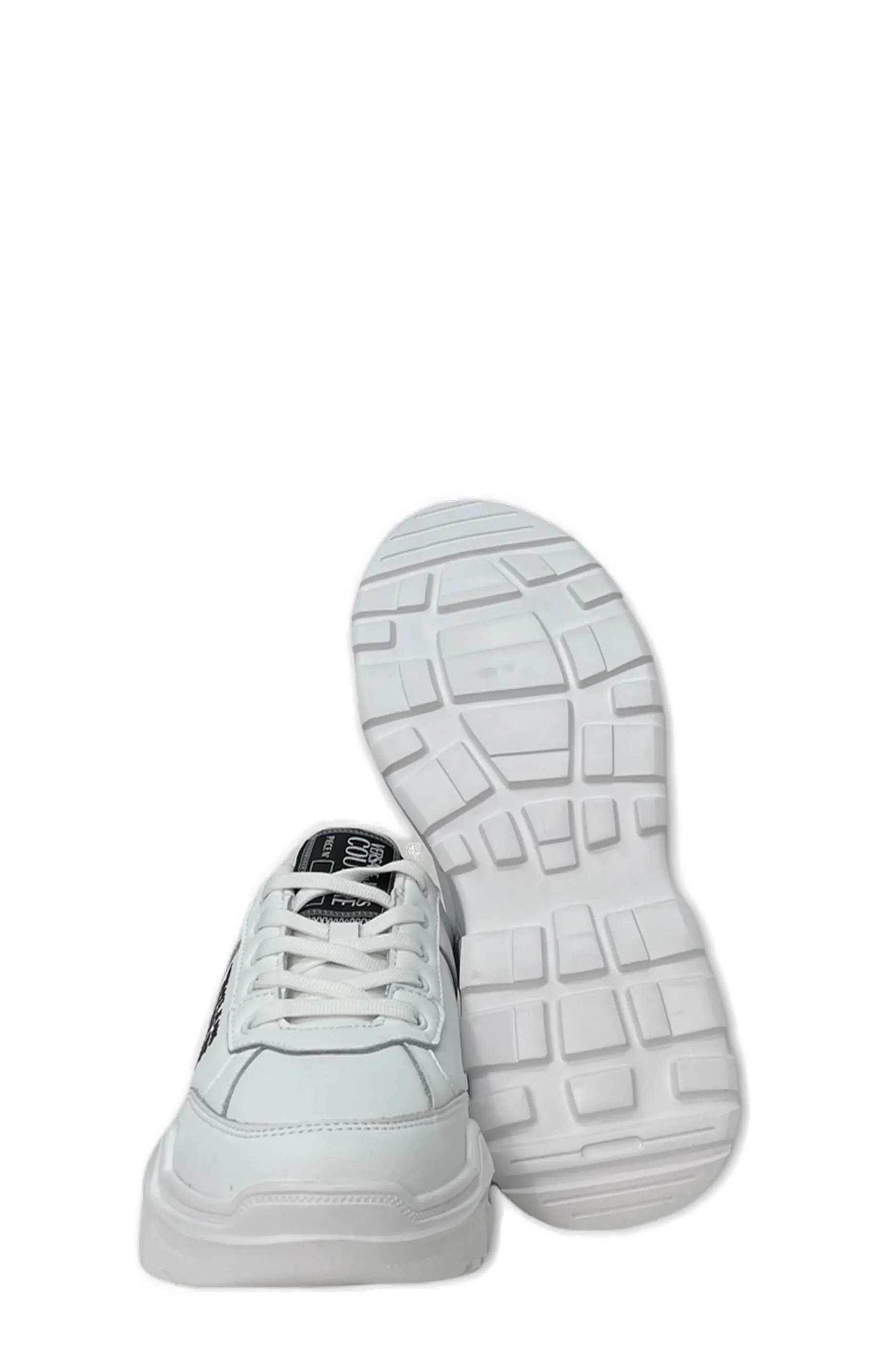 Versace Jeans Couture Logo Printed Lace-Up Sneakers
