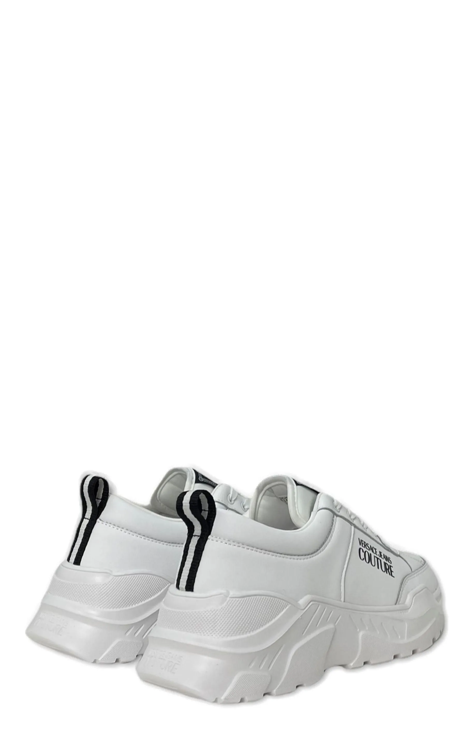 Versace Jeans Couture Logo Printed Lace-Up Sneakers