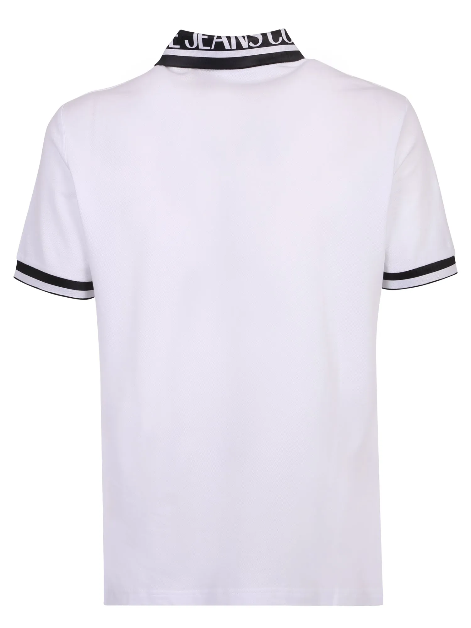 Versace Jeans Couture Logo Printed Short-Sleeved Polo Shirt