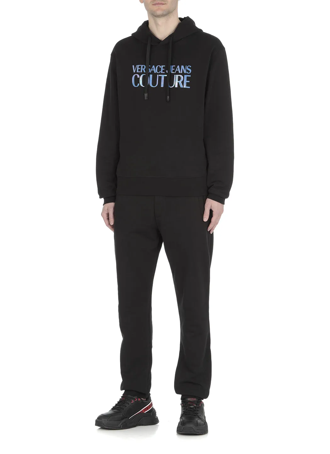 Versace Jeans Couture Logo Printed Track Pants
