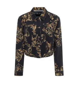Versace Jeans Couture Regalia Baroque Printed Denim Jacket