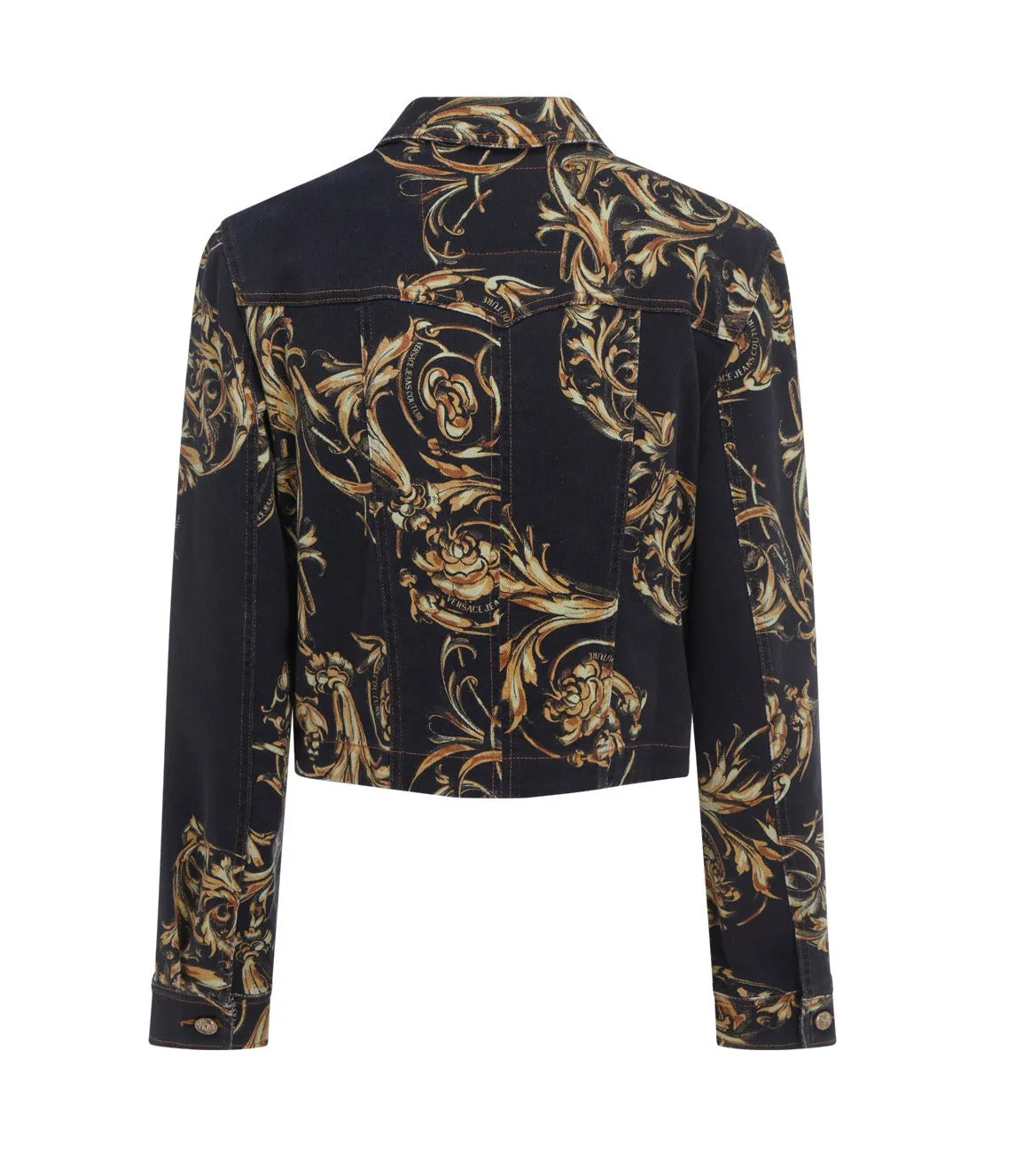 Versace Jeans Couture Regalia Baroque Printed Denim Jacket