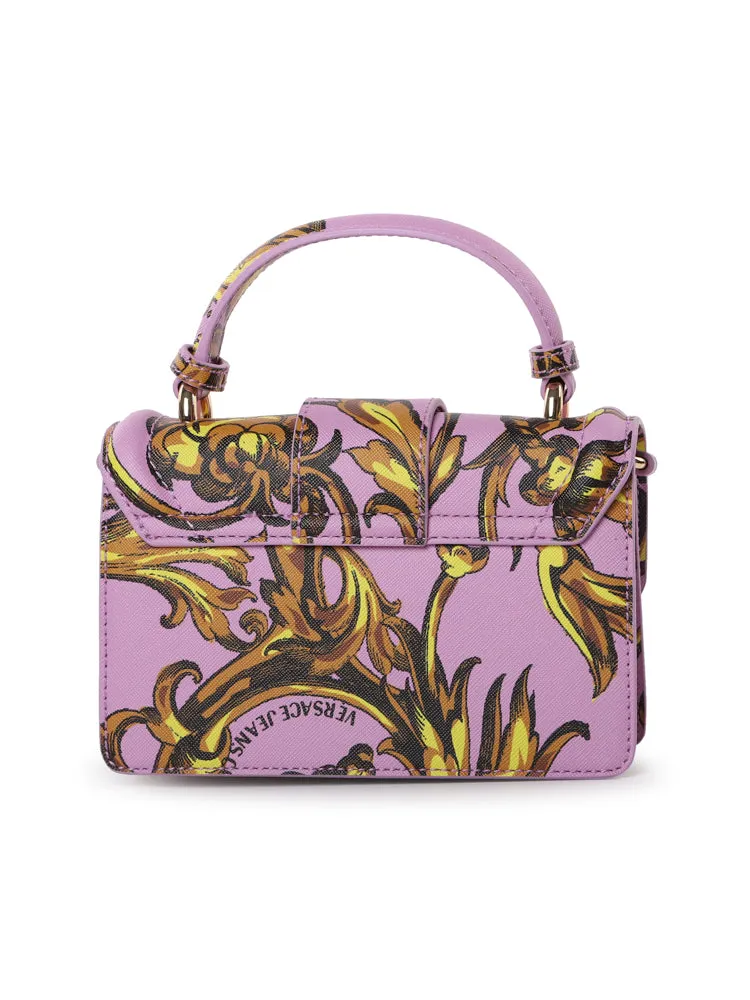Versace Jeans Couture Regalia Baroque Printed Small Tote Bag