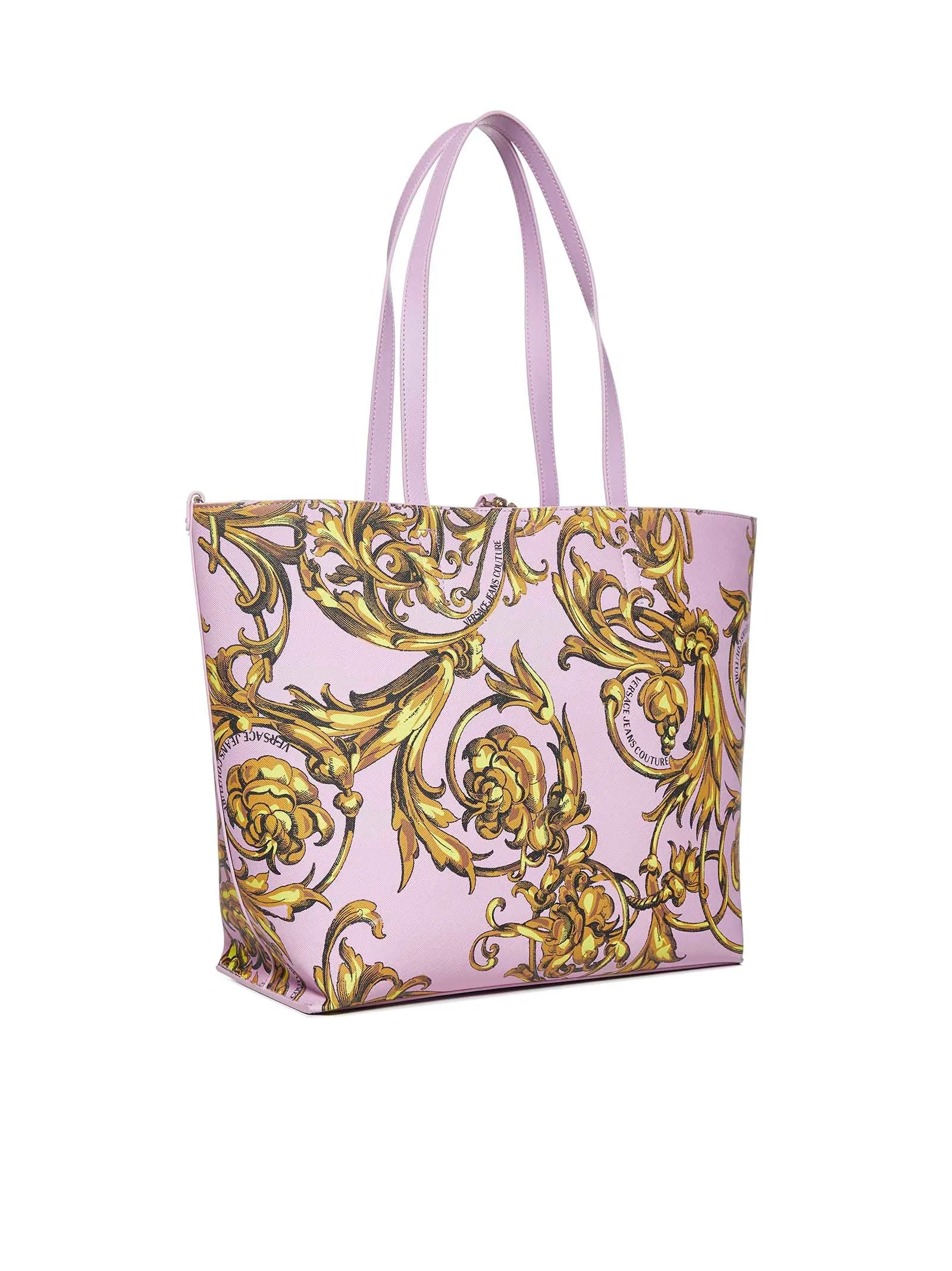 Versace Jeans Couture Regalia Baroque Printed Top Handle Bag