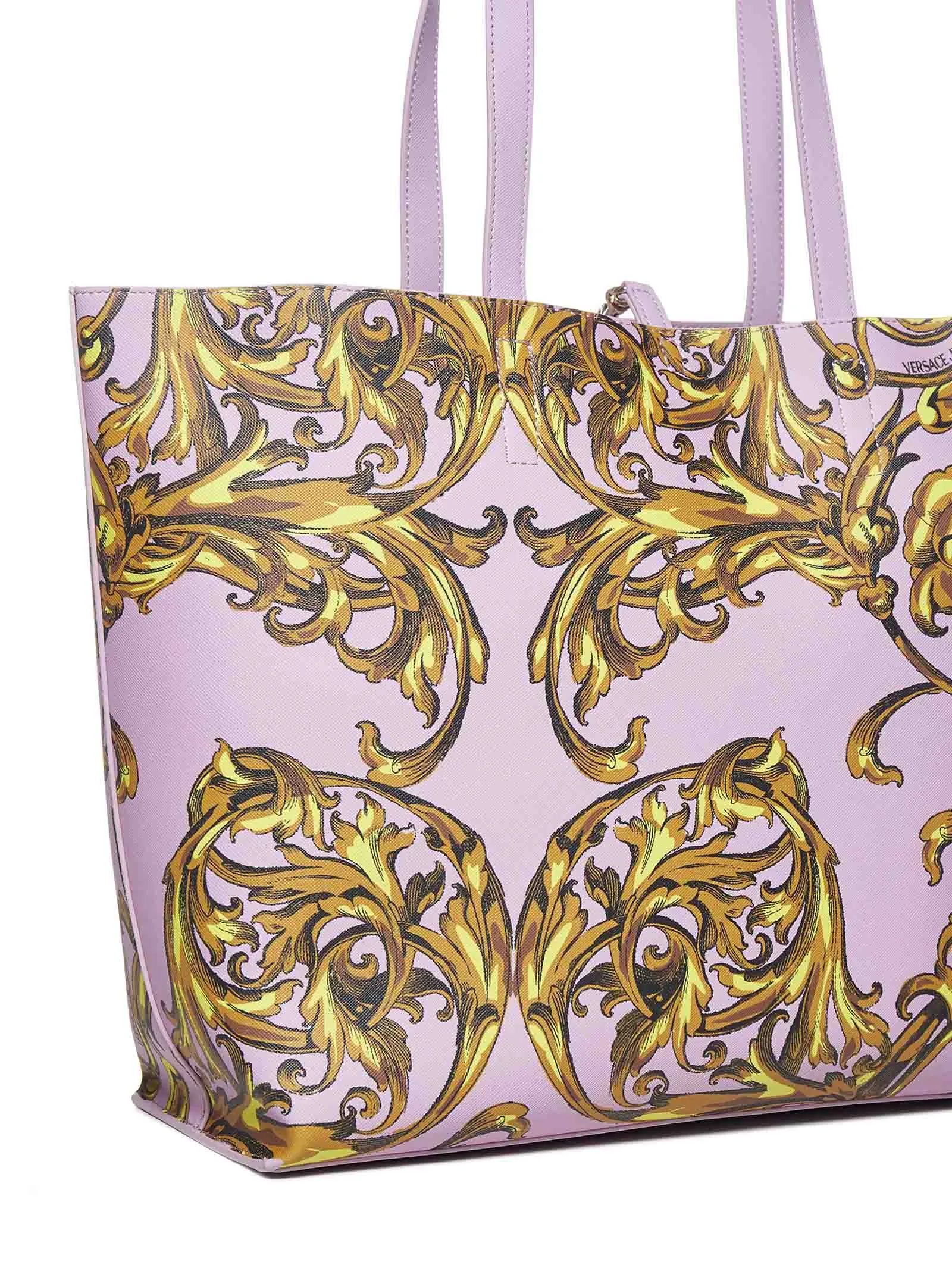 Versace Jeans Couture Regalia Baroque Printed Top Handle Bag