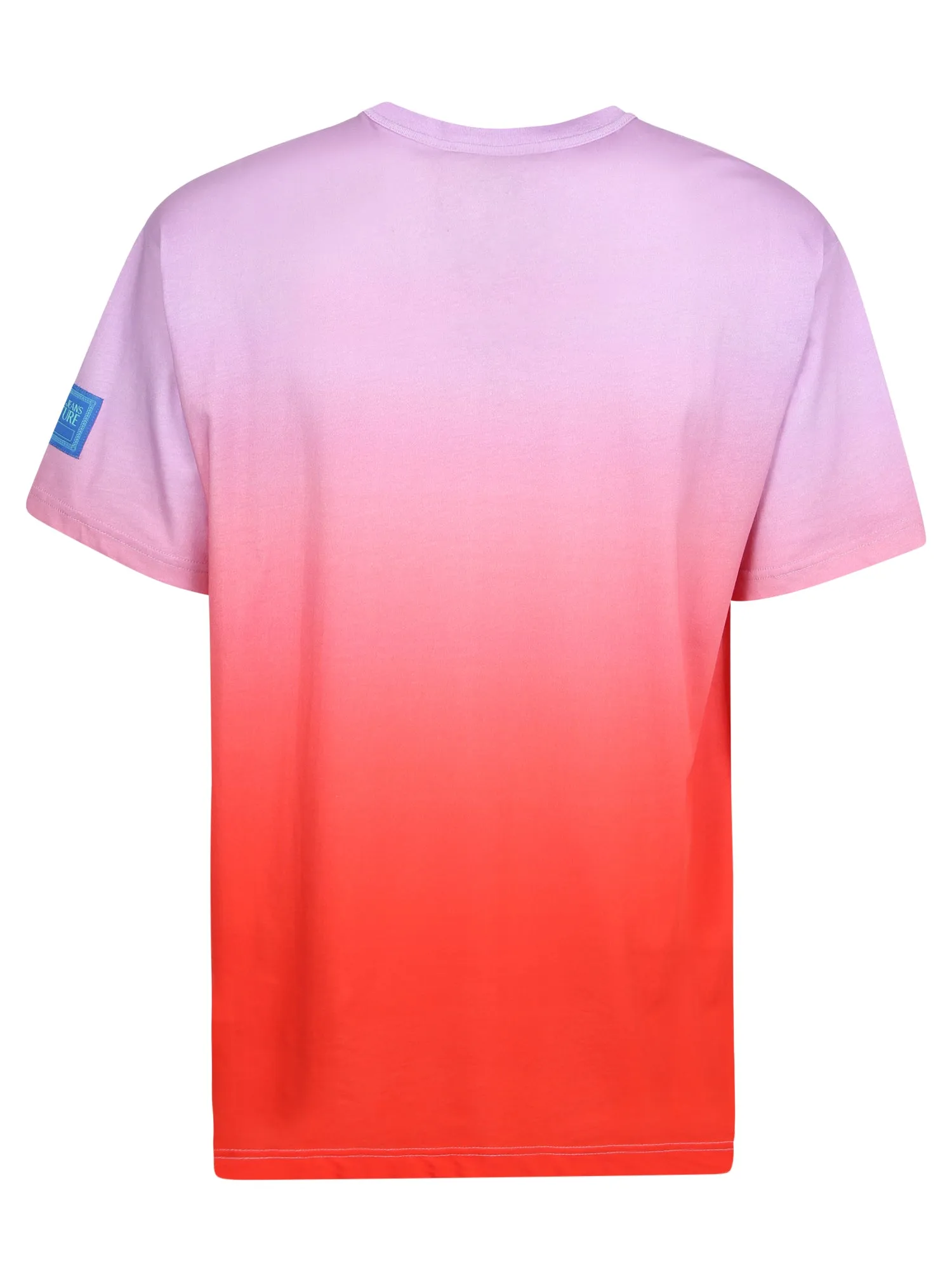 Versace Jeans Couture Two-Tone Logo Printed T-Shirt