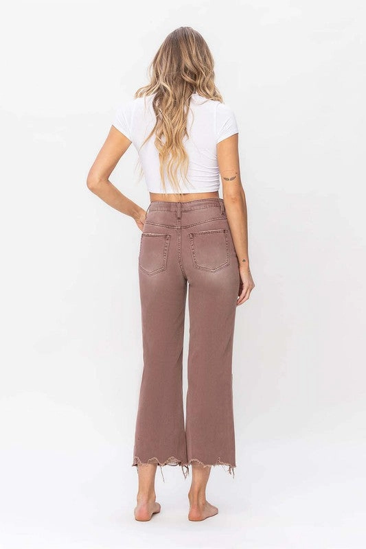 Vervet 90'S Vintage Crop Flare Jean
