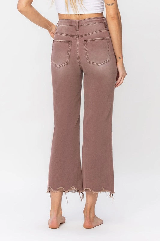 Vervet 90'S Vintage Crop Flare Jean