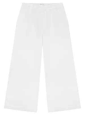 White Linen Long Pants (2-7)