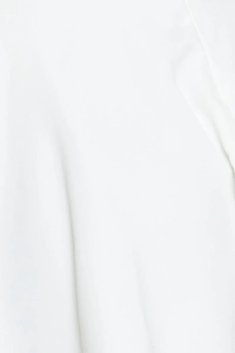 White Mini Dress Sleeveless