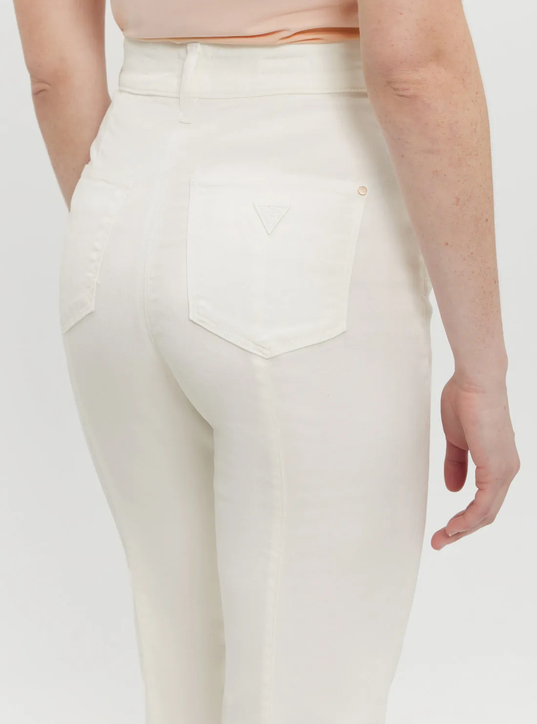 White New Faye Pants